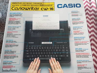 original branded Casio original electronic typer writer