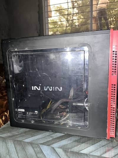 Tower casing for gaming pc