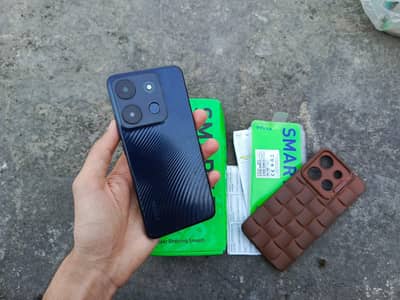 Infinix smart 7 4/64 With box Seal pack