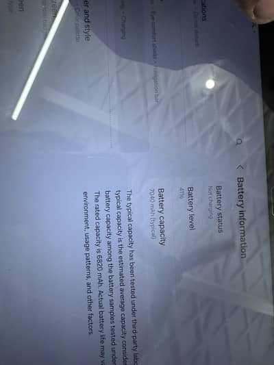 Samsung tab A8 Box pack