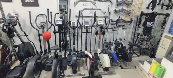 Cardio Equipment, Treadmill, Elliptical Trainer, Stationary & Air Bike