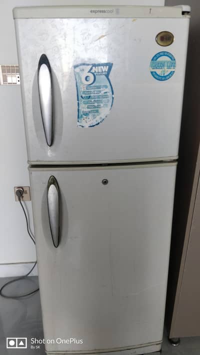 12, cubic feet used fridge in good condition