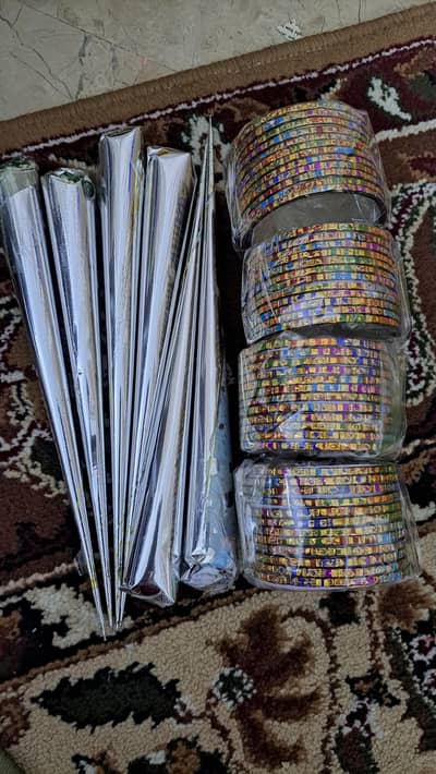 bangles and mehndi cones