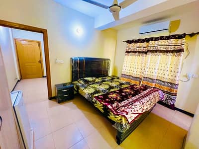 1 BEDROOM FURNISHED FLAT FOR RENT F-17 ISLAMABAD ALL FACILITY AVAILABLE CDA APPROVED SECTOR