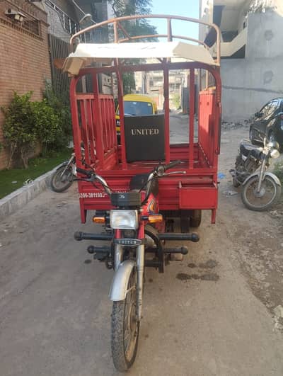United 100cc Loader Rickshaw/Good Condition/Ready to Work/Economical