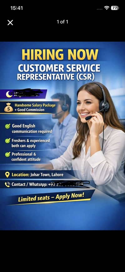 Customer service representative