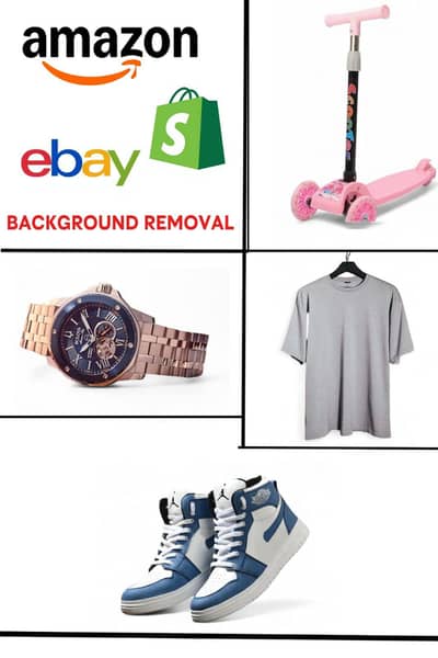 Professional Background Removal for Daraz & Amazon-1 Hour Delivery