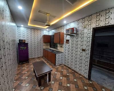 350 Square Feet Fully Furnished Luxury Flat With Direct Meeting Available For Sale In Johar Town Phase 2 Near Emporium Mall And Canal Road