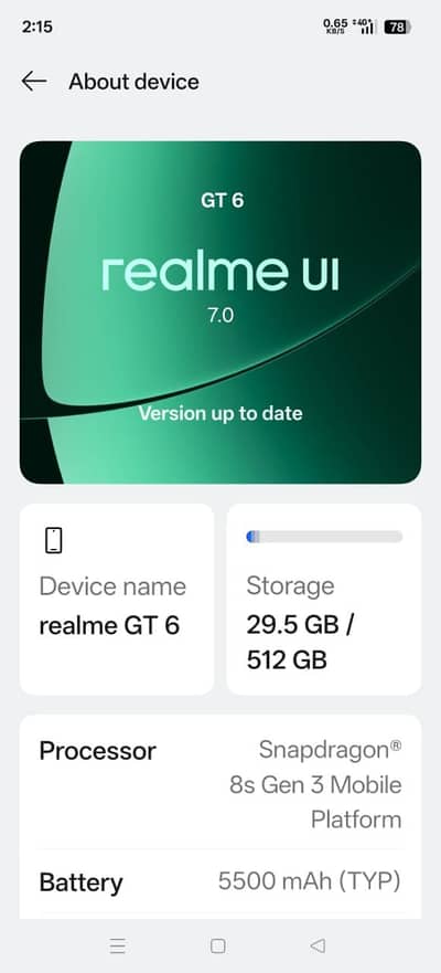 Realme GT6 Global