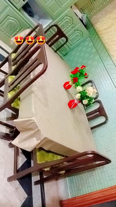 dining table and chairs