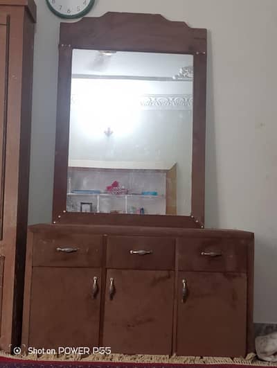 Dressing Table and Mirror