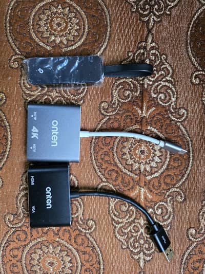 Onten Display Adaptor ( C type to HDMI & USB to VGA ) TPLINK Ethernet