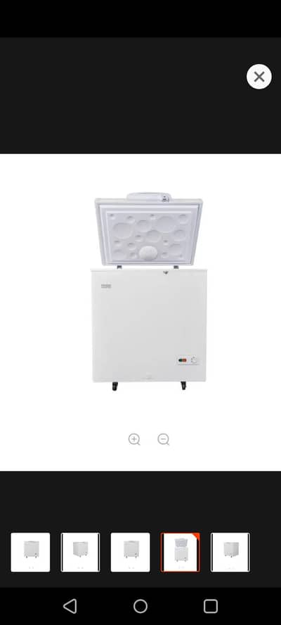 hier Deep freezer inverter  HDF-285 INV(10 cubic feet) single Door  .