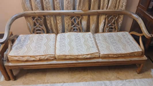 original oak sofa set 5 seater