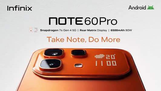 Infinix Note 60 pro available on easy installment