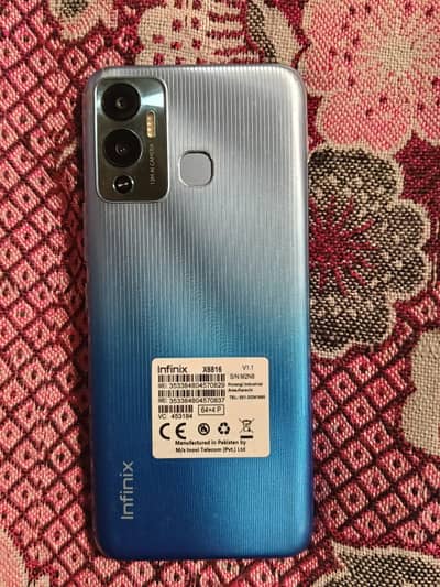 Infinix Hot 12 play  4GB Ram  64 Gb Memory