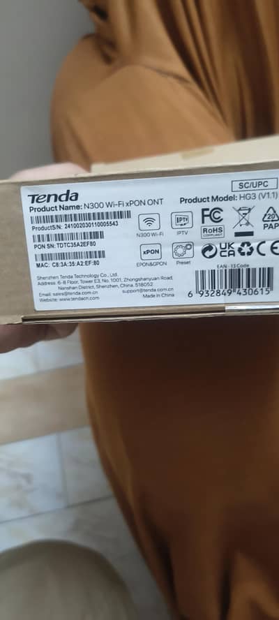 Tenda N300 Wi-Fi xPON ONT