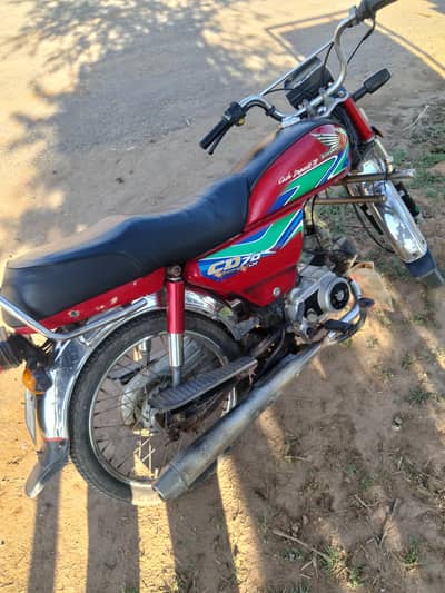 Honda Cd 70 2018 model o3oI 5l 37 l58 interested only no bargain