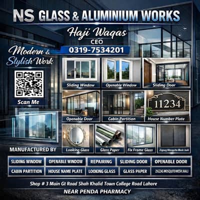 Best aluminium work - modern & stylish solutions