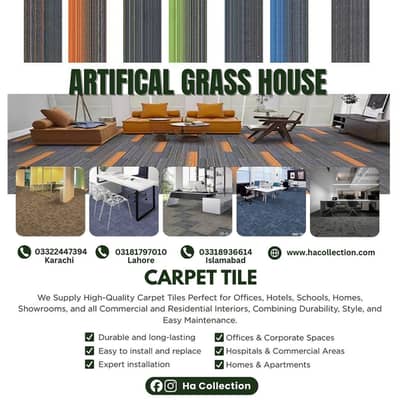 Carpet Tiles - Carpet Flooring - Gym Flooring - Commercial Carpet Tile