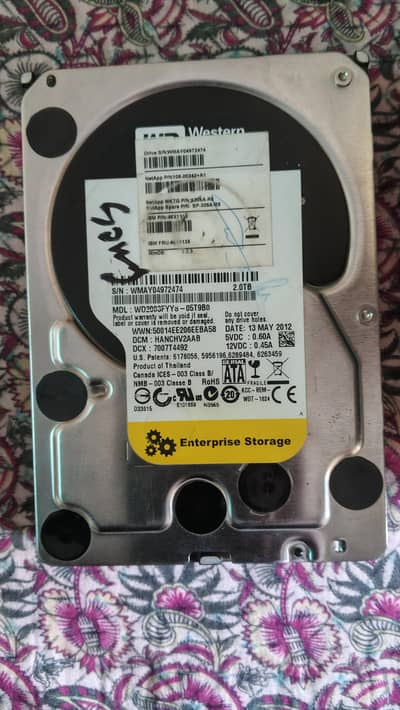 WD hard drive 2TB