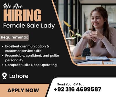 Sales Staff Required || Female Job || Sales Job || Urgent Hiring
