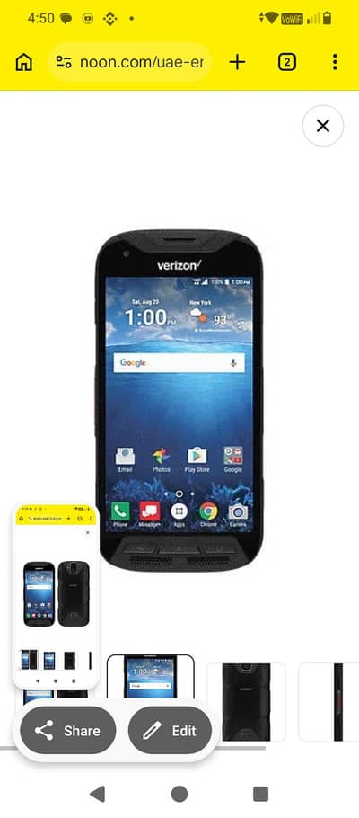 Kyocera DuraFORCE E6810 Pro w/Sapphire