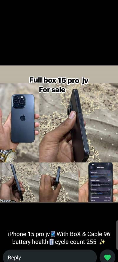 i phone 15 pro jv