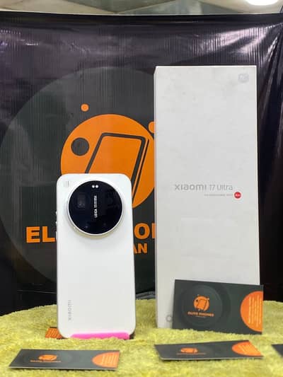 Xiaomi 17 Ultra 16/512 Non PTA Non Active | white colour