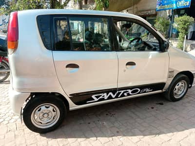 Beautiful santro Plus car urgent sale
