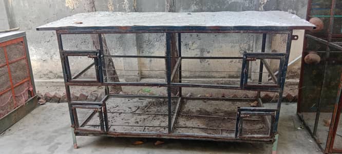Large Bird Cage for Sale – Strong Iron Frame