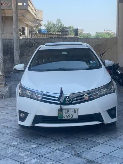 Toyota carolla Altis Grande 2015