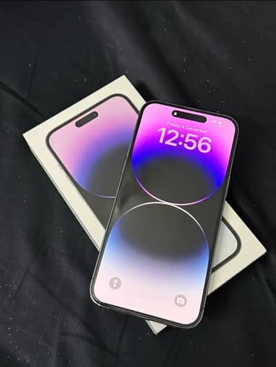 14 pro max approved 256GB LLA