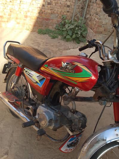 Road Prince bike 70cc 03298563767 whatsapp