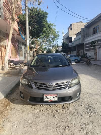 corolla GLI 2013 contact on WhatsApp