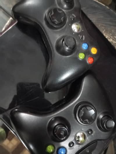 Xbox 360 with 2 controllers