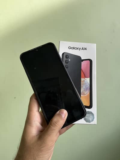 Samsung A14 PTA Approved 6/128 With Box