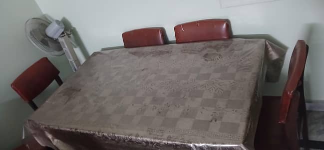 Dining Table With 5 Chairs for sale Made of pure wood