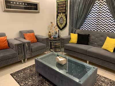 5 seater sofa set with table