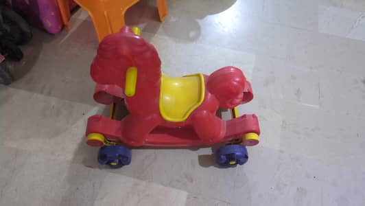 rocking and rolling horse