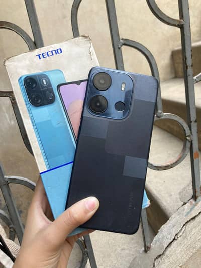 Tecno Pop 7 with box 2+2 64gb silled pack all okay