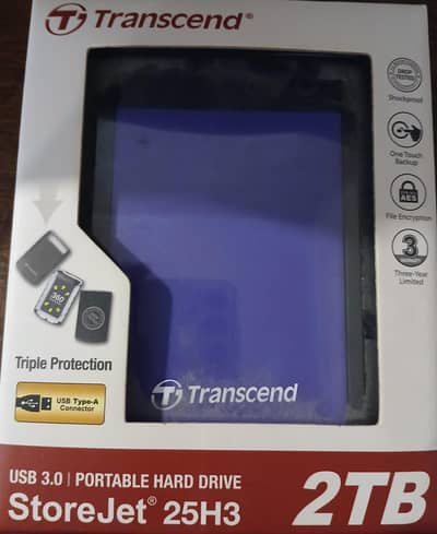 Transcend 2TB Portable Hard Drive