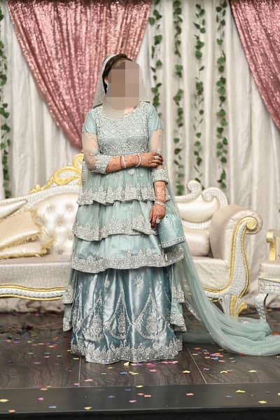 Bridal walima dress