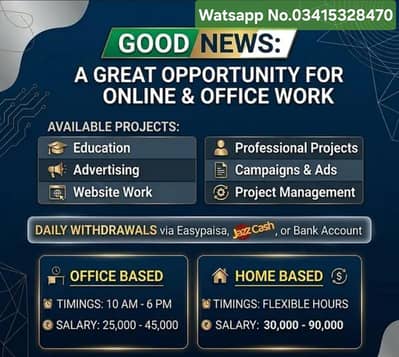 online home based work