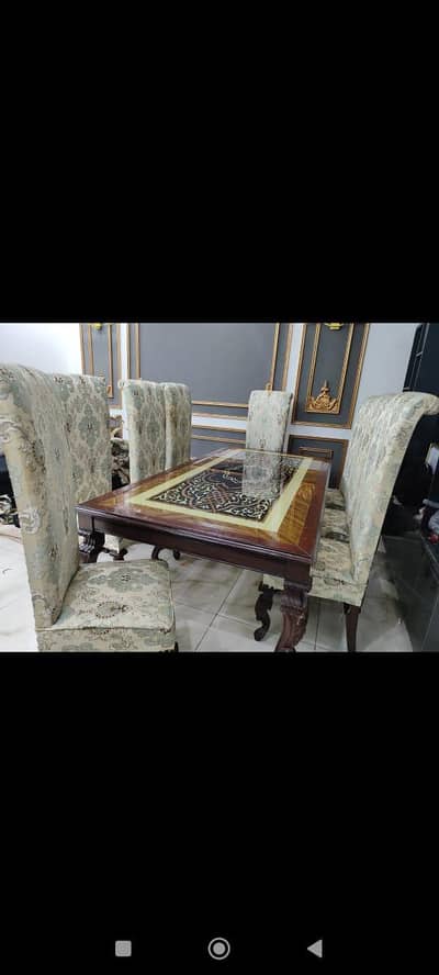 Urgent /Luxurious dining/Royal look/brand new