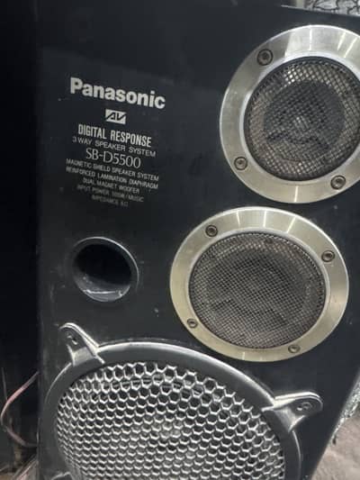 Panasonic woofers speaker