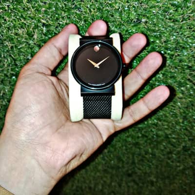 MOVADO SAPPHIRE BLACK