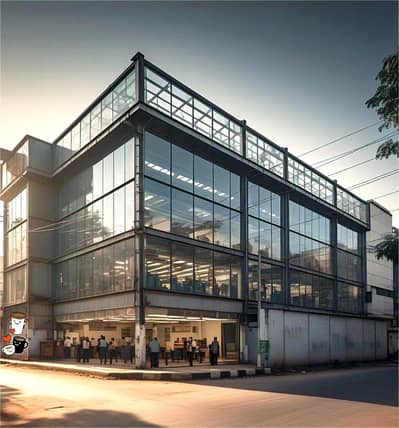 I-10 60,000 Sqft IT Building Big Halls for Rent