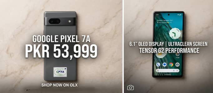 Google Pixel 7a (PTA Approved) – Urgent Sale, Like New!