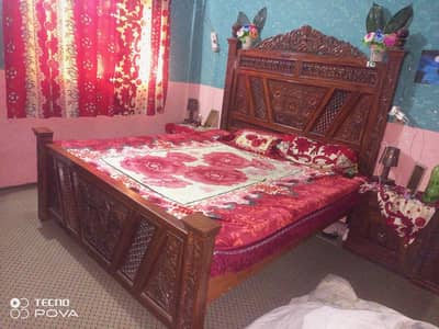 bed. side table. sofa shokass. and other